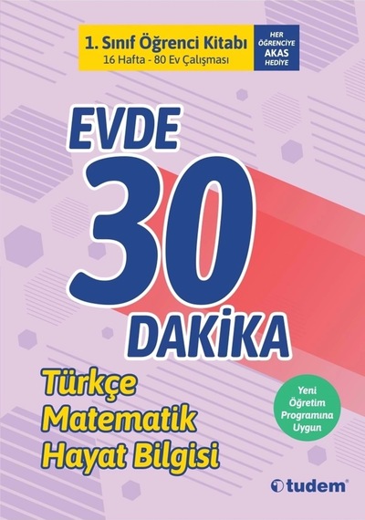 Tudem 1. Sınıf Evde 30 Dakika 2.dönem
