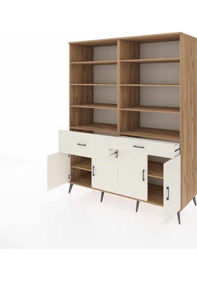 Kronos Gardrop 10 Raflı 2 Çekmeceli 4 Kapaklı 176x59x221 Çam-aytaşı Aytaşı Kronos Gardrop 10 Raflı 2 Çekmeceli 4 Kapaklı 176x59x221 Çam-aytaşı Aytaşı