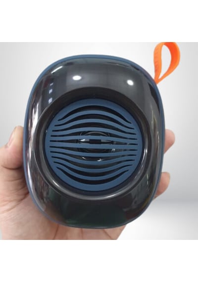 Kablosuz Bluetooth Hoparlör 5w Rgb Led Işıklı Speaker Mavi