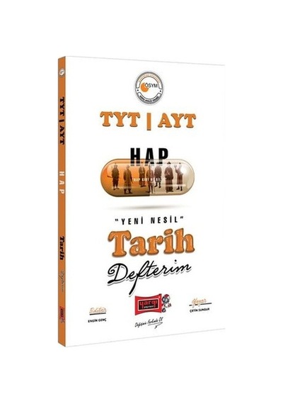 HAP TYT AYT Tarih Defterim  -  Çetin Sungur  -  Yargı Yayınları