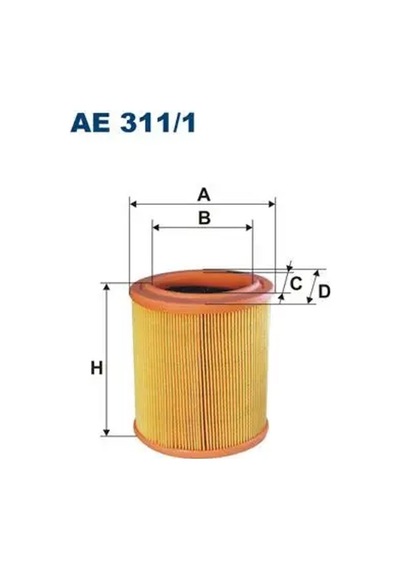 Fıltron Ae3111 Hava Filtresi 1444e5 1444f0 1444wc