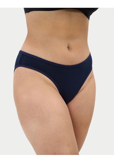 Alya Underwear Kadın Külot, Renkli Pamuklu Slip Külotlar Bikini Kesim 5'li Paket Çok Renkli Çok Renkli P11