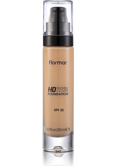 Flormar Invisible Cover Hd Spf 30 Fondöten 60 Ivory