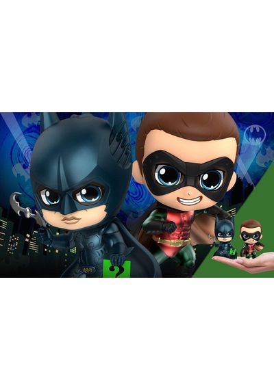 Hot Toys Batman & Robin Cosbaby Set