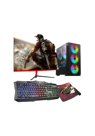 Zeiron XForce P50 i5-3470 16GB 1TB HDD 120GB SSD 23.8" GT730 Masaüstü Oyuncu Bilgisayarı