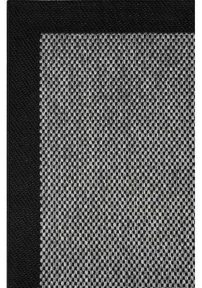Luxess Sisal Plus 1148 Gri - Siyah Robot Süpürgeye Uygun Mutfak Halısı