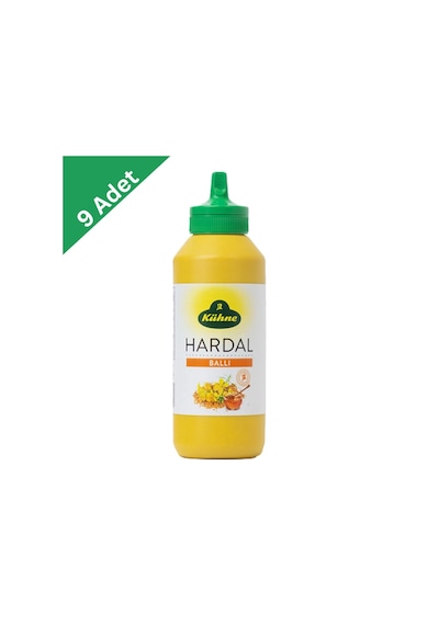Kühne Ballı Hardal 250 Ml X 9 Adet