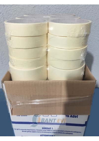 Maskeleme Bandı 12 Adet 24Mm Kağıt Boya Bantı