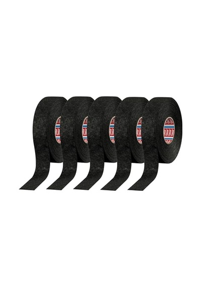 Tesa 51608, 15 M X 19 Mm Yapışkan Kablolama Tezgahı Bez Bant  Isoband 5 Parça Paket