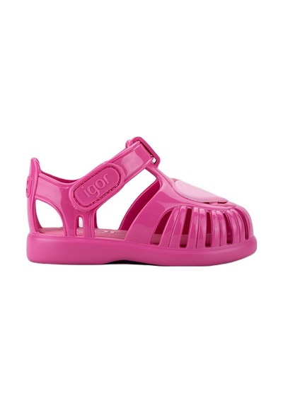 İgor Igor S10310-007 Tobby Gloss Love Kız Çocuk Sandalet Fuşya