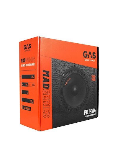 Tempovendo Pm2-104 Gas Mad Serisi 25 Cm Midrange