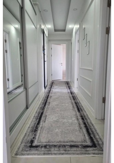 Yolluk Halı Kaymaz Tabanlı Yıkanabilir Yolluk 41 Çok Renkli