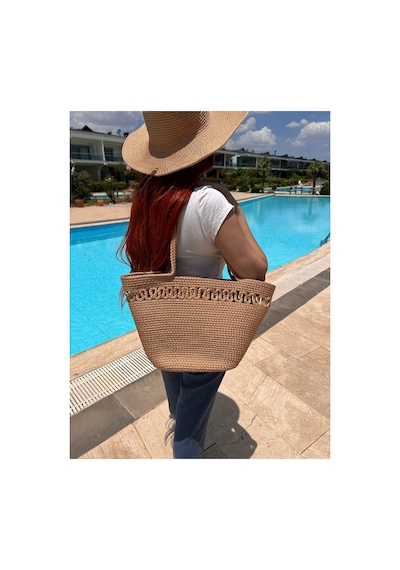 Zeora Home Kadın Jüt Hasır Görünümlü Plaj Çantası Ve Geniş Kenarlı Şapka Seti Yazlık Tatil Omuz Çantası Plaj Kombini Bej Bej Zeora Home Kadın Jüt Hasır Görünümlü Plaj Çantası Ve Geniş Kenarlı Şapka Seti Yazlık Tatil Omuz Çantası Plaj Kombini Bej Bej