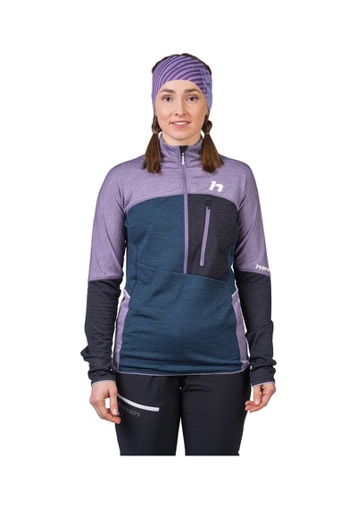 Hannah Meda Hz Kadın Sweatshirt 10047361hhx.01 Lg-ssml Lavender Gray Stratified