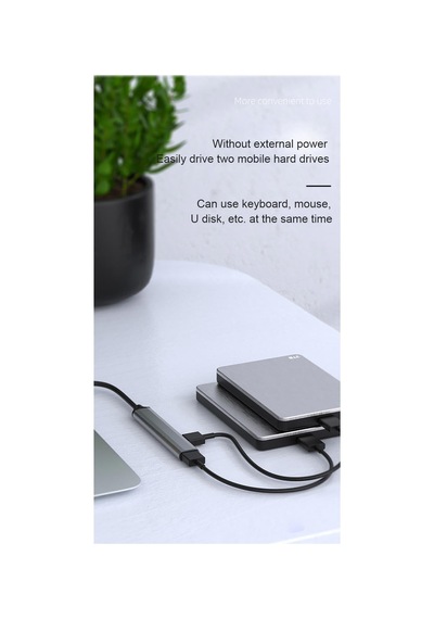 Nr1 Usb 4 Port Usb 2.0 Hub Çoğaltıcı Alüminyum Kasa