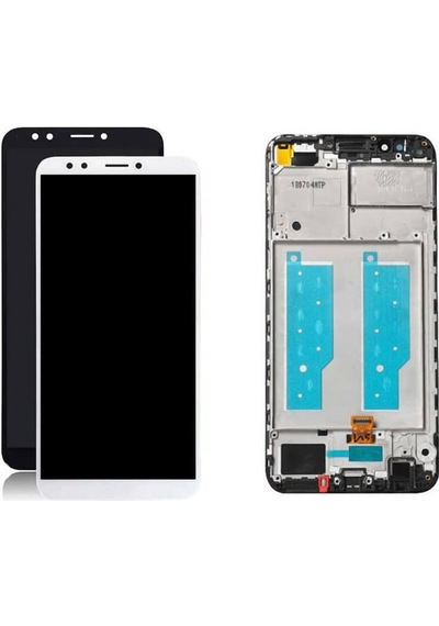 Huawei Y7 Prime 2018 Lcd Ekran Dokunmatik Siyah Çıtalı