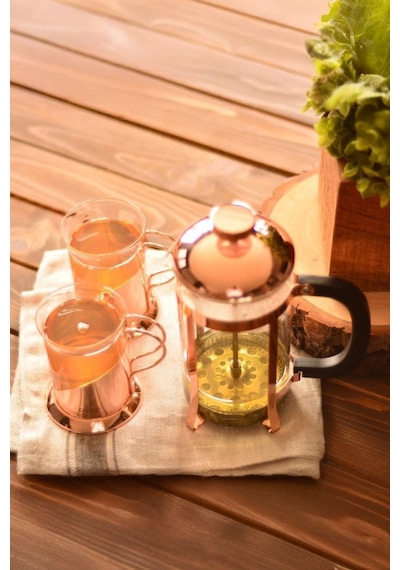 Bambum Holmes - French Press Set 600 Ml Kahverengi