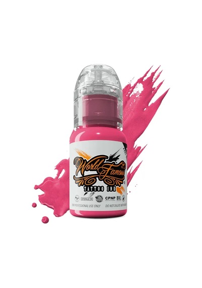 Bali Pink - World Famous Ink Dövme Boyası - 1/2oz/15ml