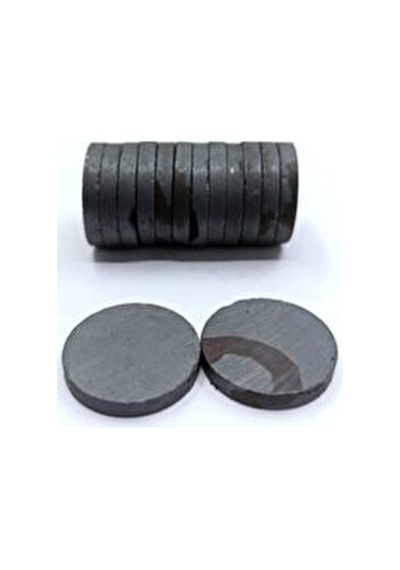 500 Adet 15mmx3mm Yuvarlak-duvar Süs- Kömür Miknatis Nikah Şekeri