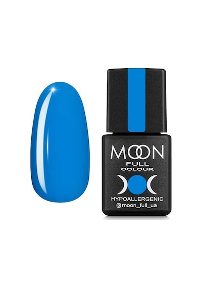 Moon Full Kalıcı Oje Classic Parlak Mavi No:183