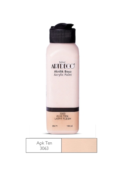 Artdeco Akrilik BoyaAçık  Ten 12 x 140 ML Y-070R-3063