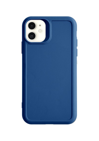 Apple iPhone 11 Uyumlu Kamera Korumalı Darbeye Dayanıklı Renk Atmayan Keep Silikon Kılıf Lacivert