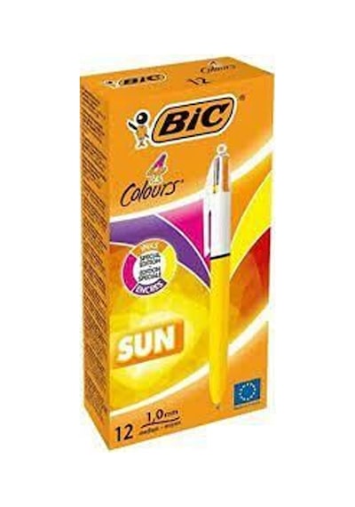 Bic Tükenmez Kalem Büro Bic Sun 982871 4 Renk 12'li