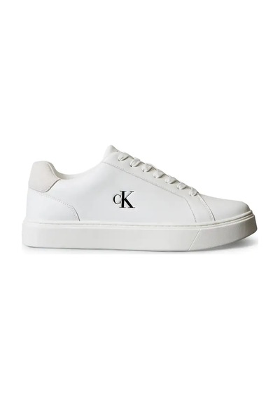 Calvin Klein Classıc Cupsole Lace, 0k4 Beyaz Erkek Spor Ayakkabı