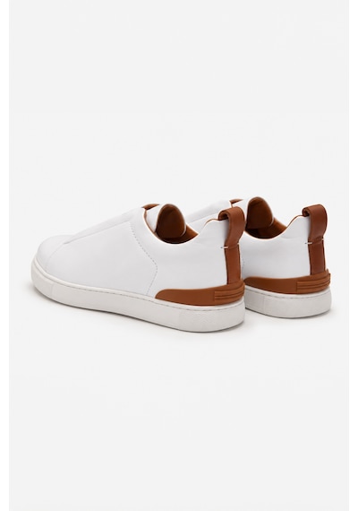 Morven Erkek Beyaz Deri Sneaker Ayakkabı 25ms005033600 Beyaz