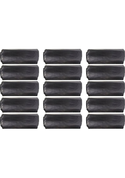 J-500 Jumbo Boy Çöp Poşeti 80x110 Cm 90 Lt 10'lu Rulo 15 Paket
