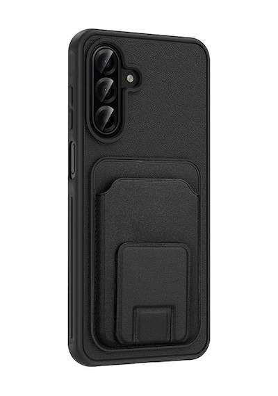 Samsung Uyumlu Galaxy A17 Kılıf Kartlıklı Tpu Redclick Bikart Kapak Çok Renkli