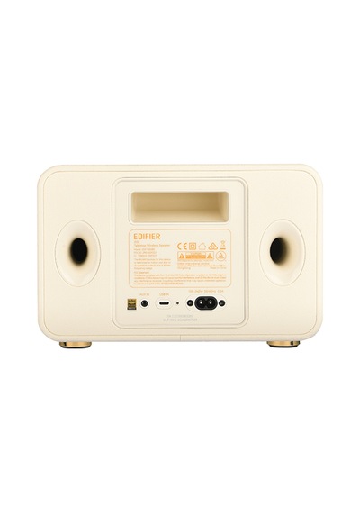 Edifier D32 60w Rms Bluetooth 5.3 Wi-fi Airplay Destekli Taşınabilir Kablosuz Masaüstü Hoparlör Hi-res Audio, Usb-c/aux - Beyaz