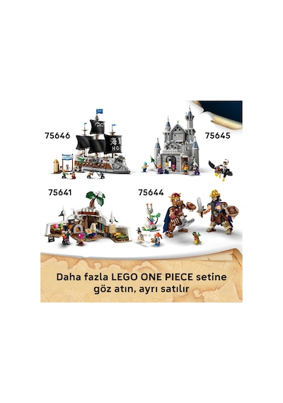 LEGO® ONE PIECE Tony Tony Chopper 75643 - 9 Yaş ve Üzeri Çocuklar için Aksesuarlar İçeren Yaratıcı Oyuncak Yapım Seti (577 Parça)