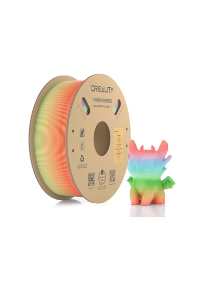 Creality Hyper Rainbow Pla Kısa Yabani Çiçek Filament 1,75mm 1000gr - Urhanshop Yetkili Satış