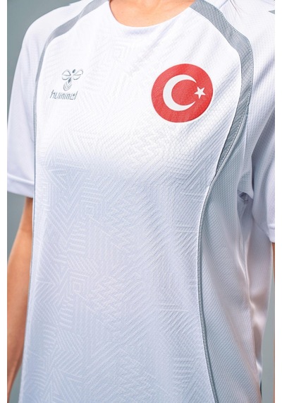 Hummel Target Milli Takım Antrenman Tişört Beyaz