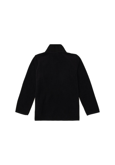U.S. Polo Assn. Erkek Çocuk Fermuarlı Siyah Polar Sweatshirt 50298067-VR046