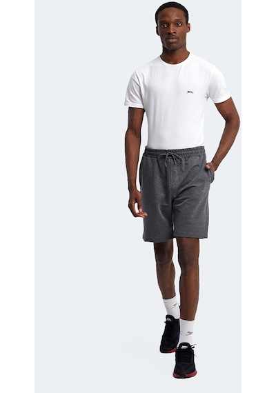 Slazenger KALLIE Erkek Cepli Koyu Gri Şort