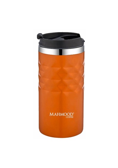 Mahmood Coffee Çelik Turuncu Termos 300 Ml