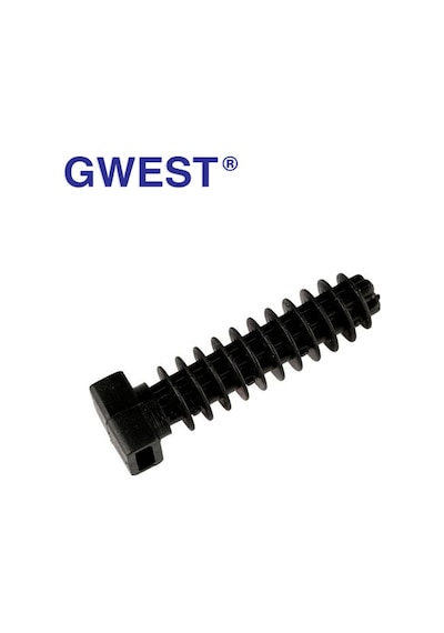 100 Adet Gwest Kablo Bağı Dübeli Kanal Kroşesi 8 Mm. Lok Kroşe