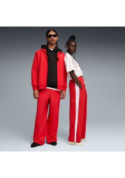 Puma T7 Unısex Geniş Kesim Eşofman Altı 629594 11 Kırmızı