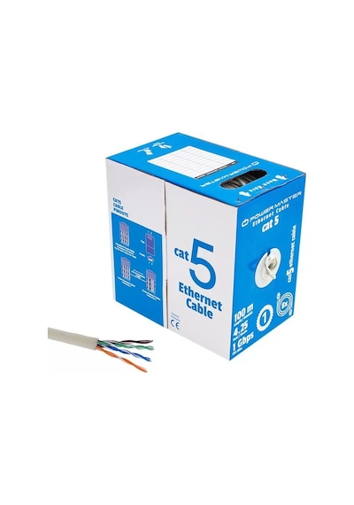 Sh Powermaster Cat5 100 Metre Ethernet Network Kablosu Najmaddin