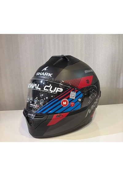 Kask Shark Skwal Cup Motogp Mat Kapalı Gri/kırmızı