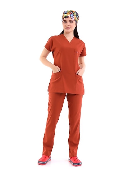 Bflex Soft Yarasa Kol Takım - 6426 Kiremit-7071