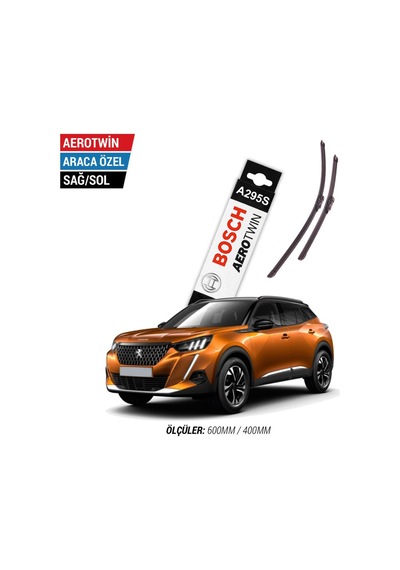 Peugeot 2008 Silecek Takımı 2020-2022 Bosch Aerotwin A295S