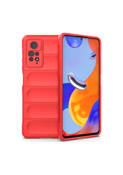 Note 11 Pro Kılıf Optimum Silikon - Kırmızı