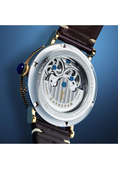 Earnshaw Es-8309-02 Erkek Kol Saati Altın