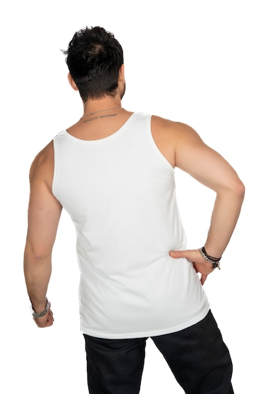 Maxi-dry Erkek Atlet Aşırı Terleme Önleyici Çift Katmanlı, Islaklık Sızdırmaz, Nefes Alabilen Iç Giyim Beyaz