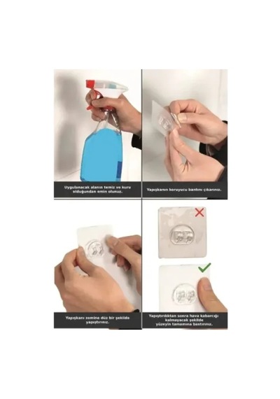 Askımo - Yapışkanlı Duş Ve Banyo Rafı Muhtelif