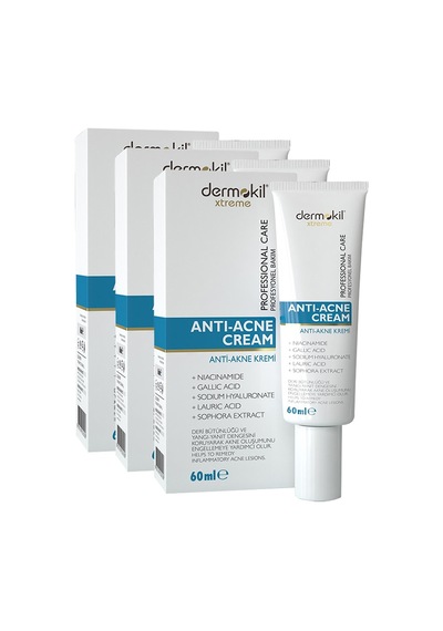 Dermokil Akne Krem 60 ml x 3 Adet