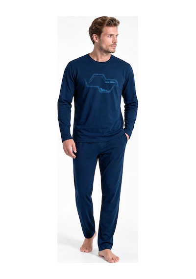 Pierre Cardin Erkek Pamuklu Pijama Takımı 6151 - M / Krem